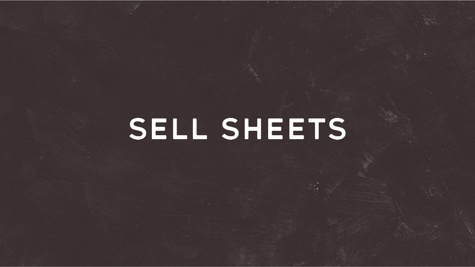 Sell sheets trade asset